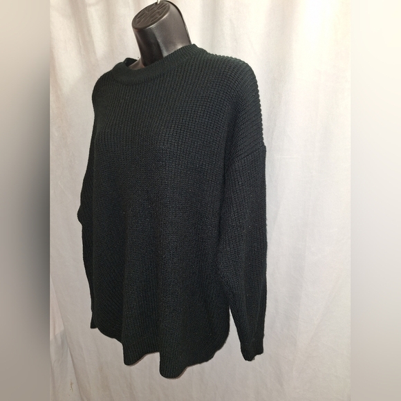 Roman's black knitted sweater size 1X - Picture 3 of 5